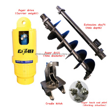 Hydraulic Earth Drill Auger Drill